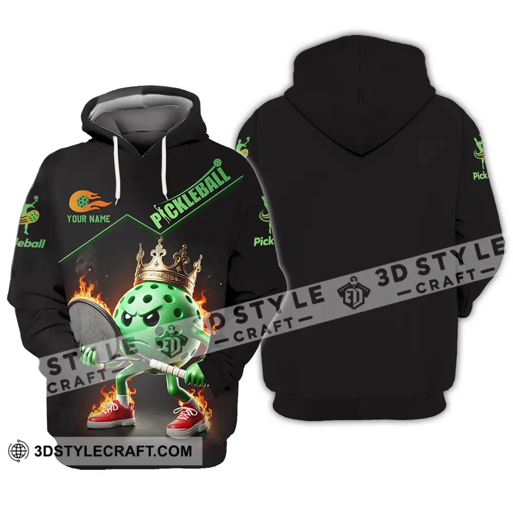Unisex Shirt - Custom Text Pickleball Hoodie / S T-Shirt