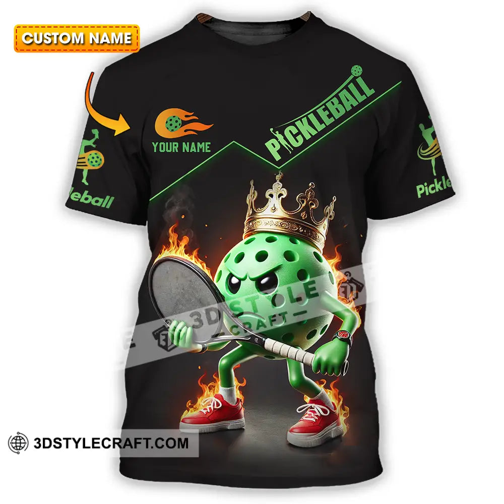 Unisex Shirt - Custom Text Pickleball T-Shirt