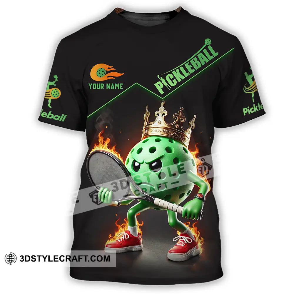 Unisex Shirt - Custom Text Pickleball T-Shirt / S T-Shirt